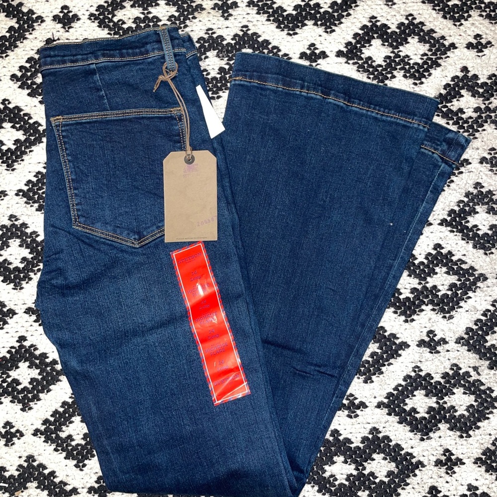 BRAND NEW STETSON High Rise Long Flares!